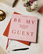 Guest Book - Pink/Rust