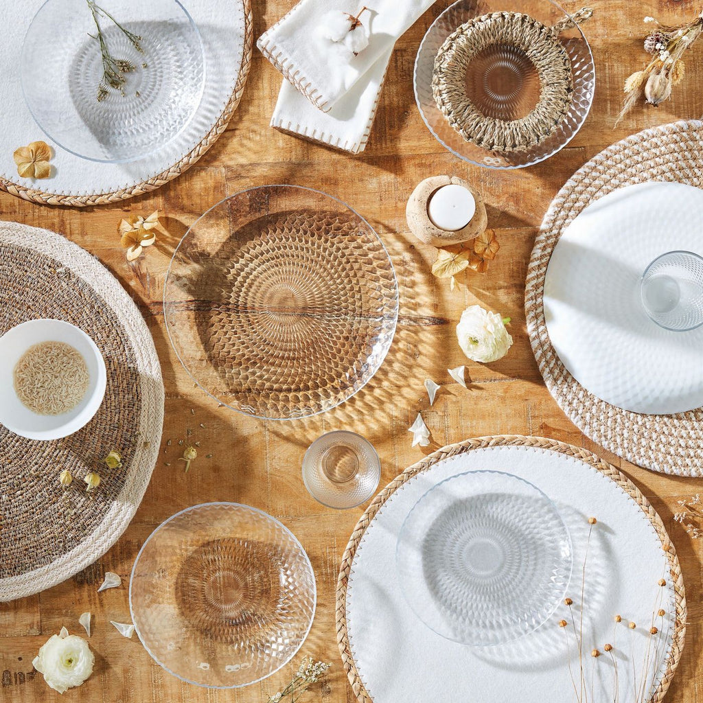 Pampille - 6 Dessert Plates - White - 19 cm - Luminarc