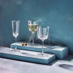 Macassar - 6 Stemmed Glasses - Ultra-Transparent Glass with Vintage Design - 35cl - Cristal d'Arques
