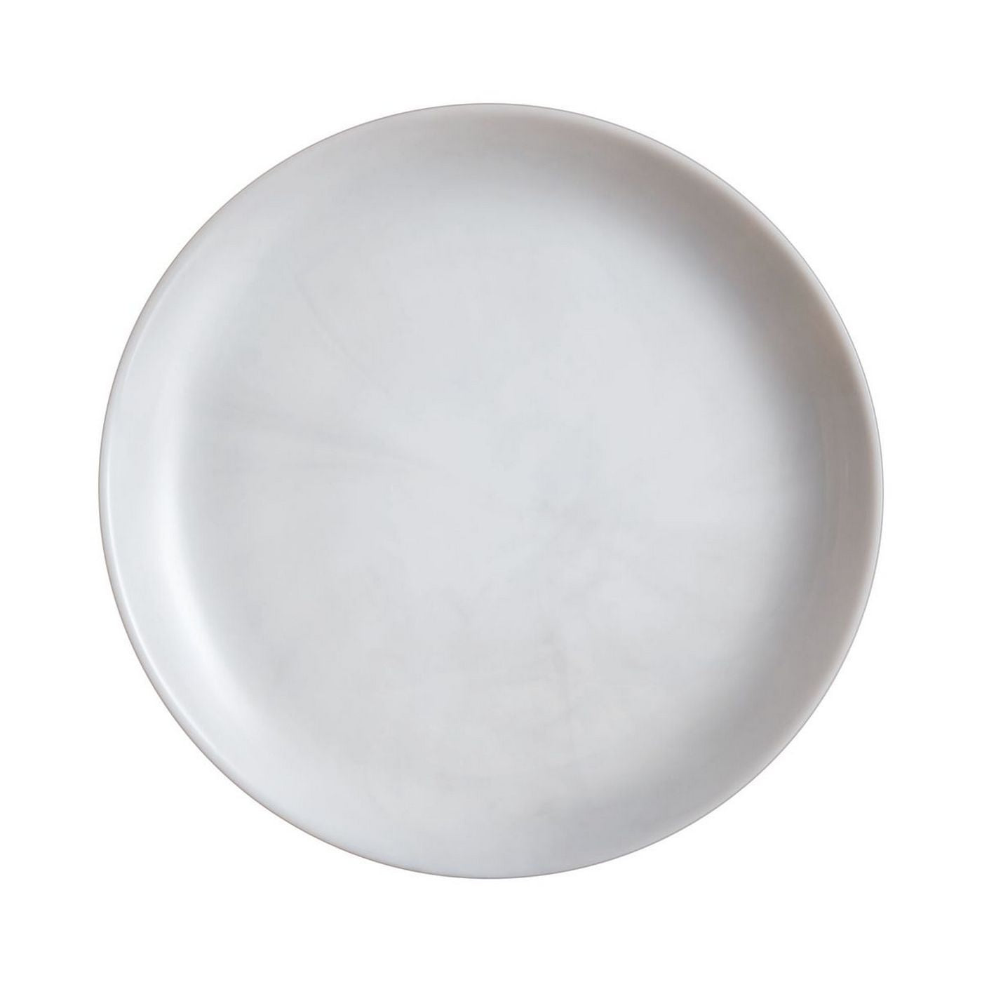 Diwali - 6 Marble Dessert Plates - Grey - 19 cm - Luminarc