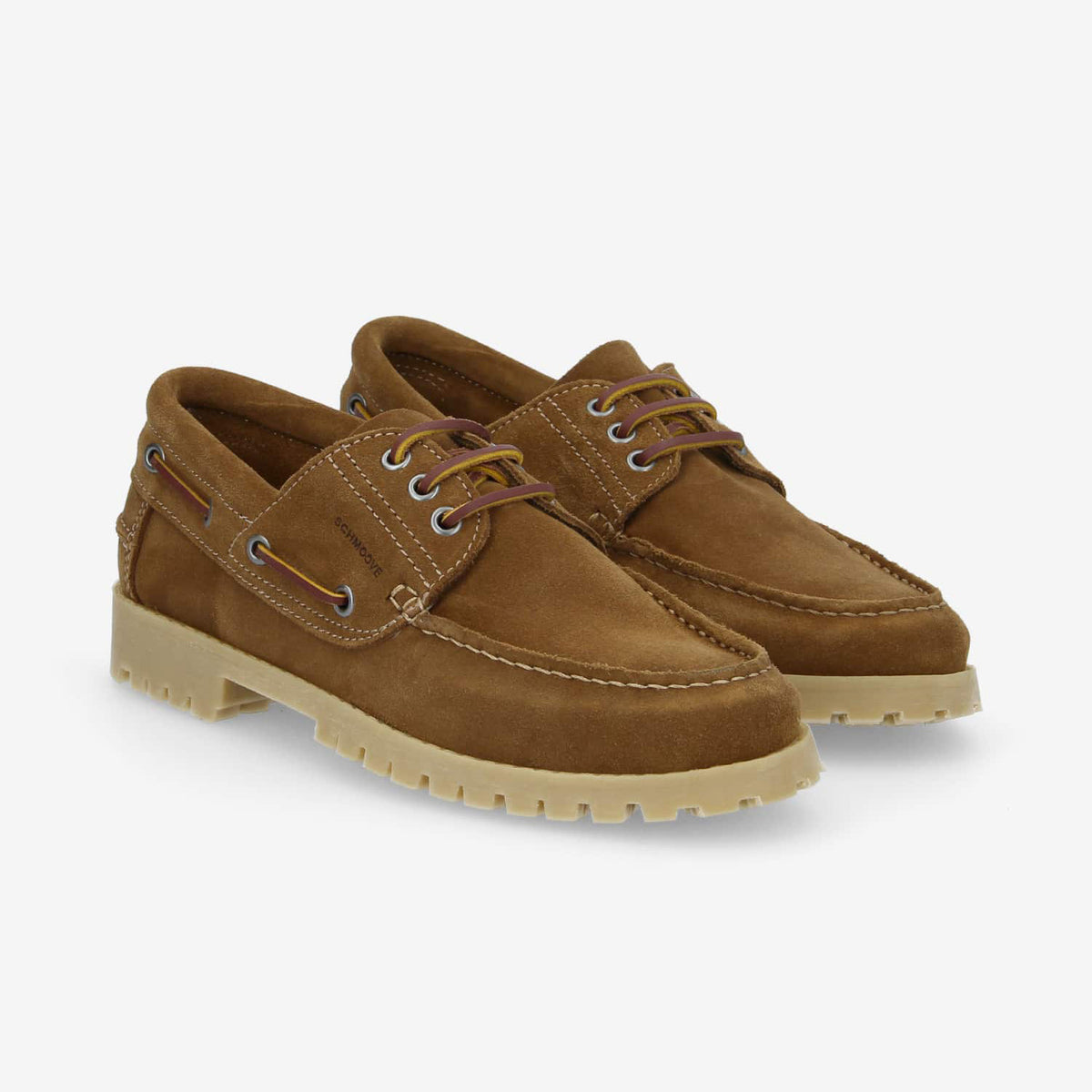 Newquay Boat M - Suede - Light Brown