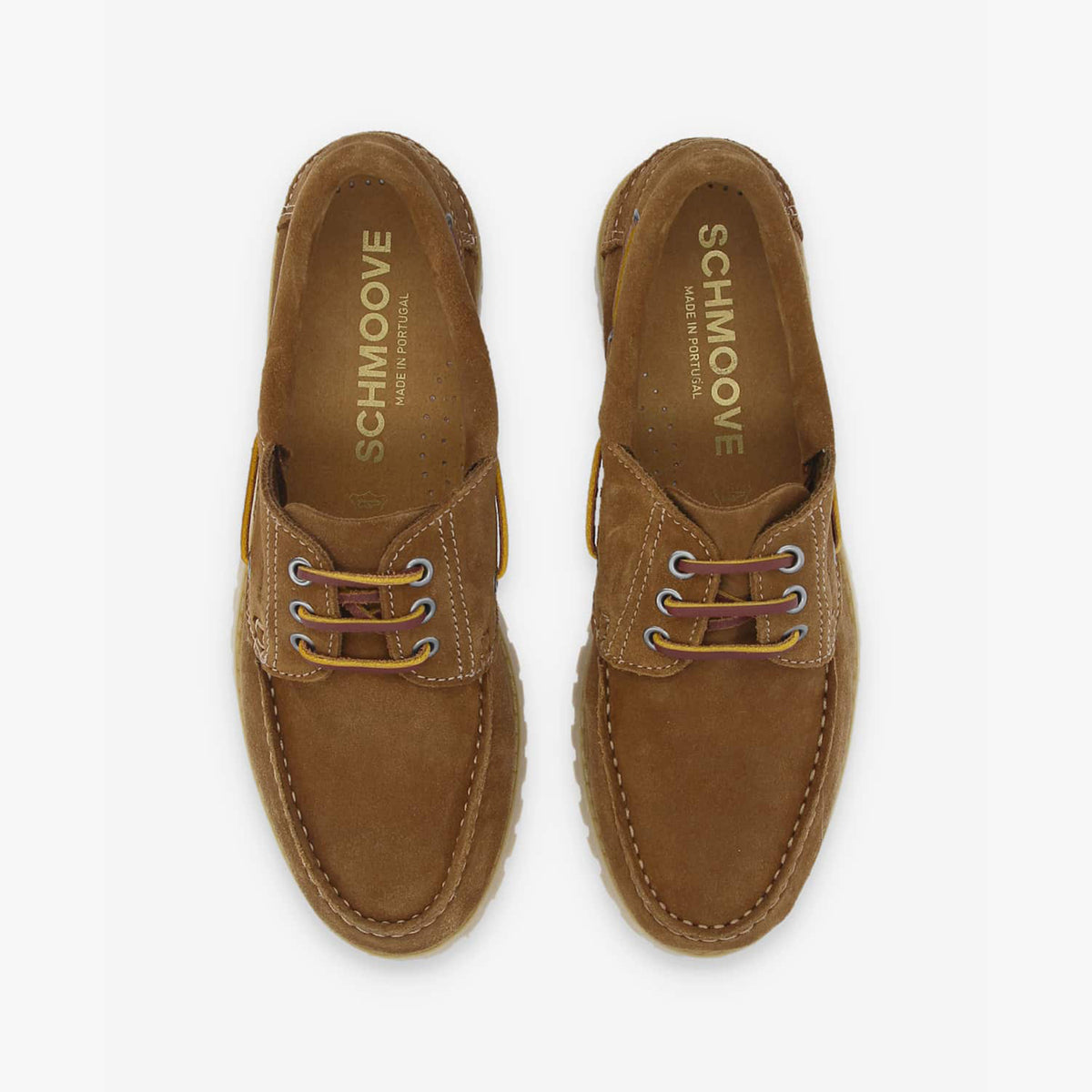 Newquay Boat M - Suede - Light Brown
