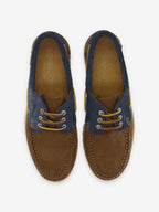 Newquay Boat M - Suede/Suede - Fango/Blue