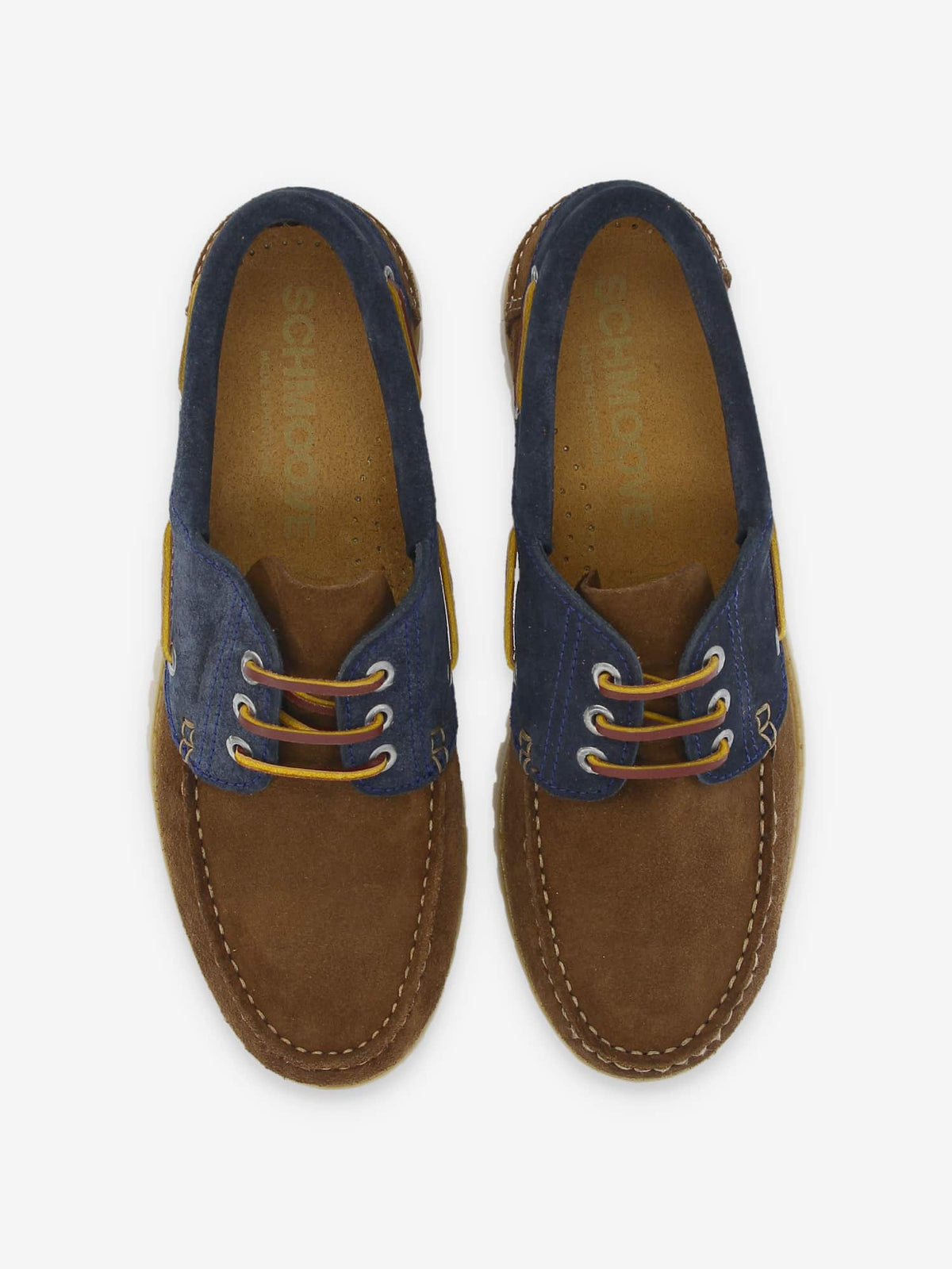 Newquay Boat M - Suede/Suede - Fango/Blue