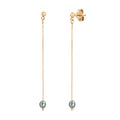 Queen Sea Gray Cultured Pearl Earrings