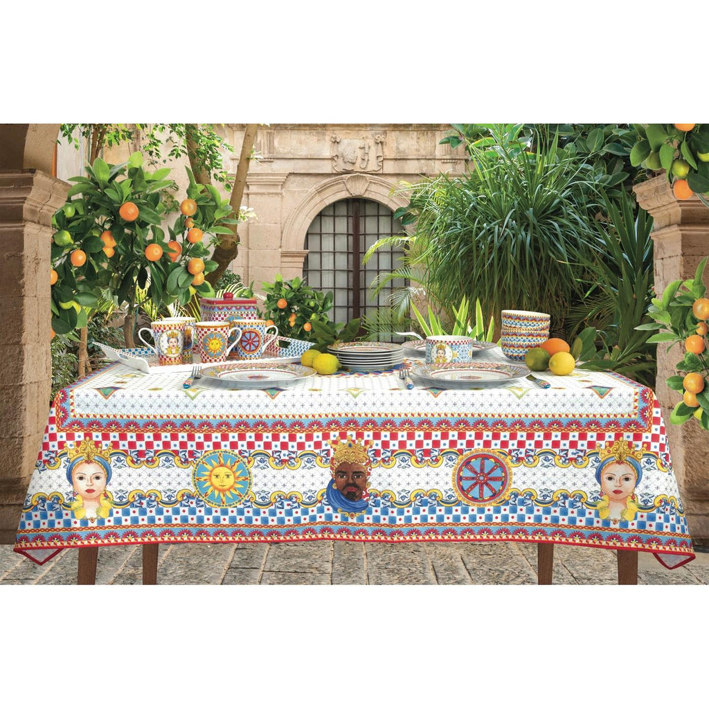 Sicily - Set De 4 Mugs - Porcelaine - Multicolore
