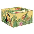 Exotic Paradise - Tasse Avec Soucoupe - Porcelaine - Multicolore