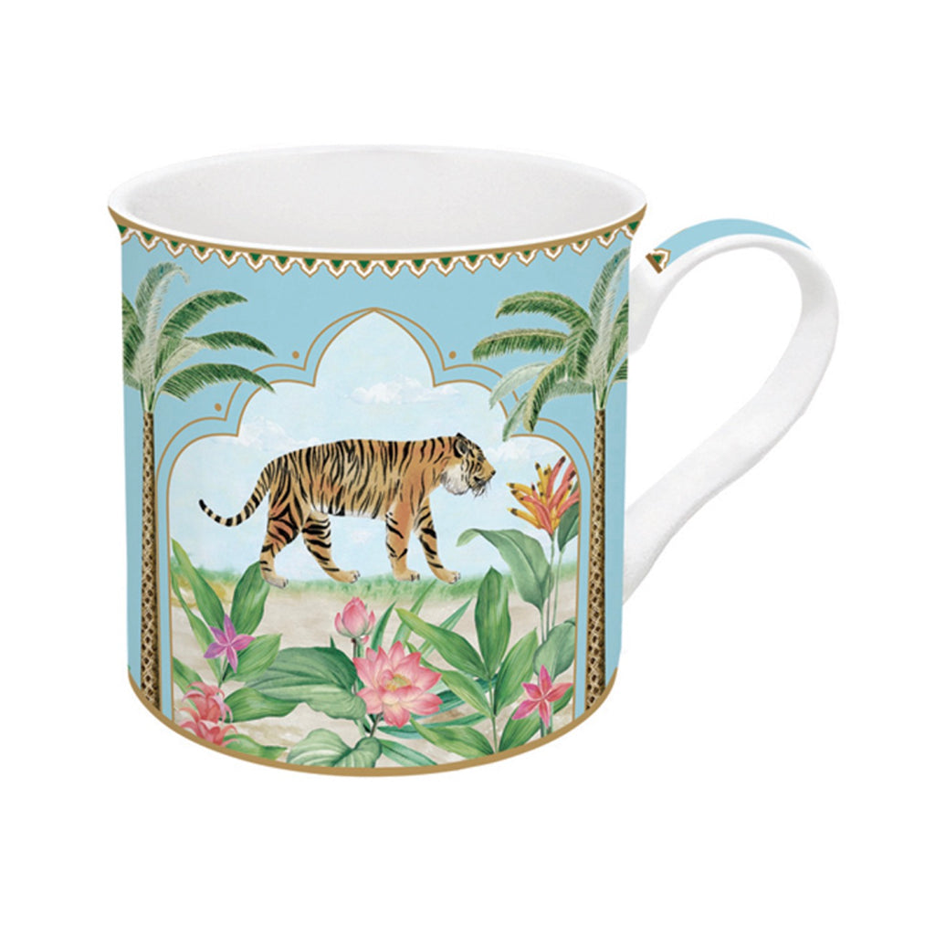 Paradise Sauvage - Set De 4 Mugs - Porcelaine - Multicolore