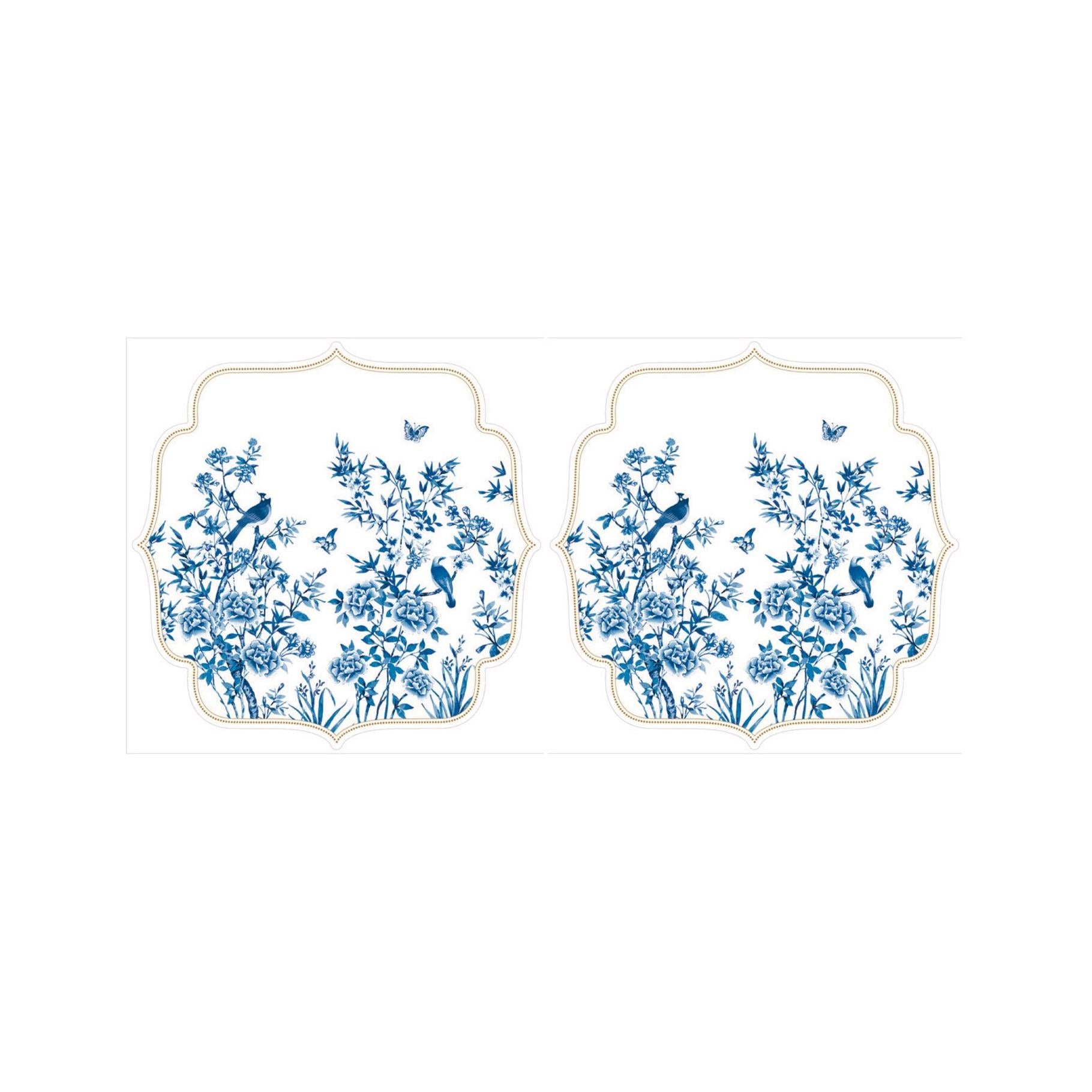 Paradise Garden - Set De 2 Individuales - Polipropileno - Multicolor