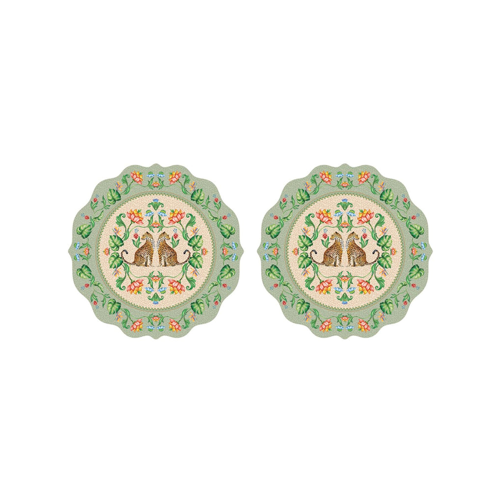 Jungle Vibes - Set De 2 Sets De Table - Polypropylène - Multicolore