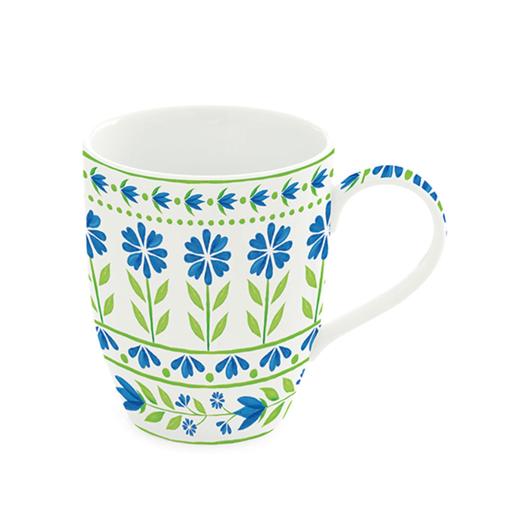 Flowers Garden - Set De 2 Mugs - Porcelaine - Multicolore