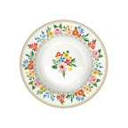Boho Flowers - Set De 6 Assiettes Creuses - Porcelaine - Multicolore