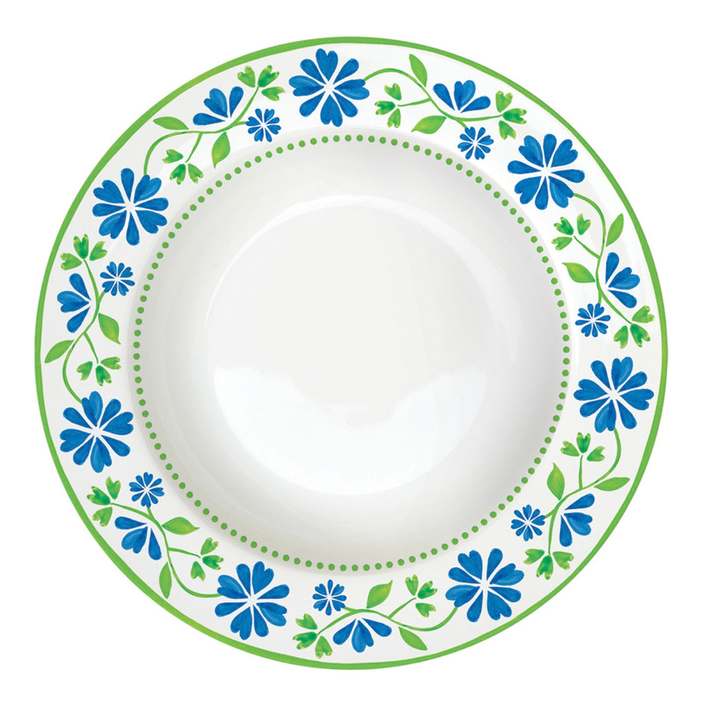 Flowers Garden - Set De 6 Assiettes Creuses - Porcelaine - Multicolore