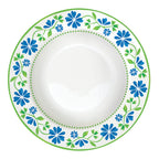 Flowers Garden - Set De 6 Assiettes Creuses - Porcelaine - Multicolore