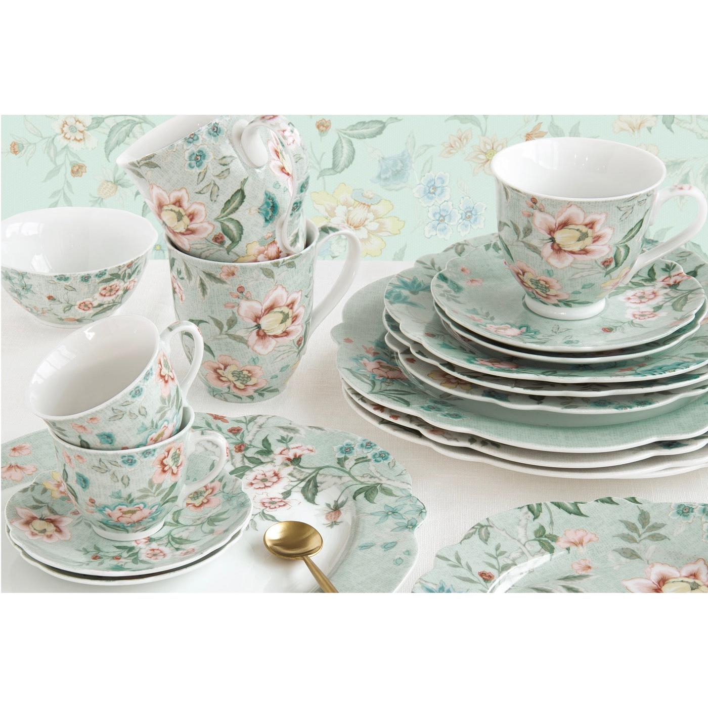Zen Garden - Set De 2 Mugs - Porcelaine - Vert