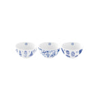 Pagoda - Set De 3 Bols Assortis - Porcelaine - Multicolore