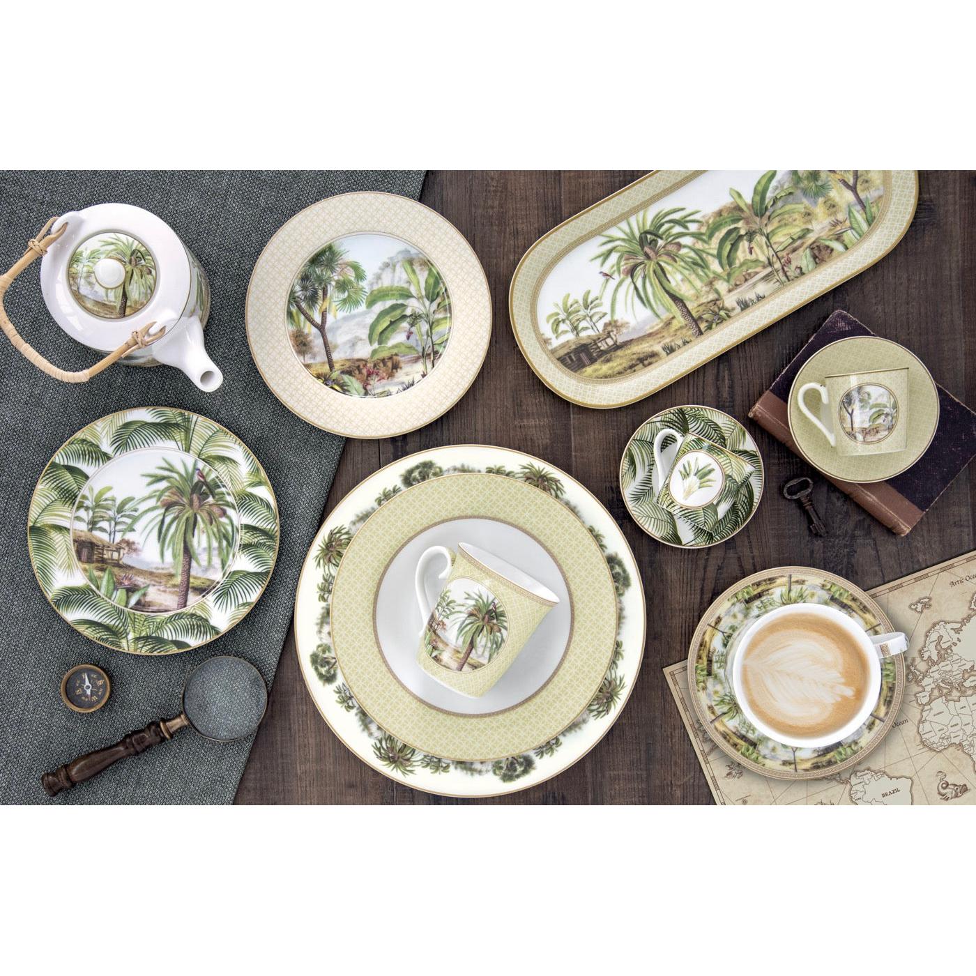 Ceylon - Set De 6 Bols - Porcelaine - Multicolore