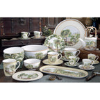 Ceylon - Set De 4 Bols - Porcelaine - Multicolore