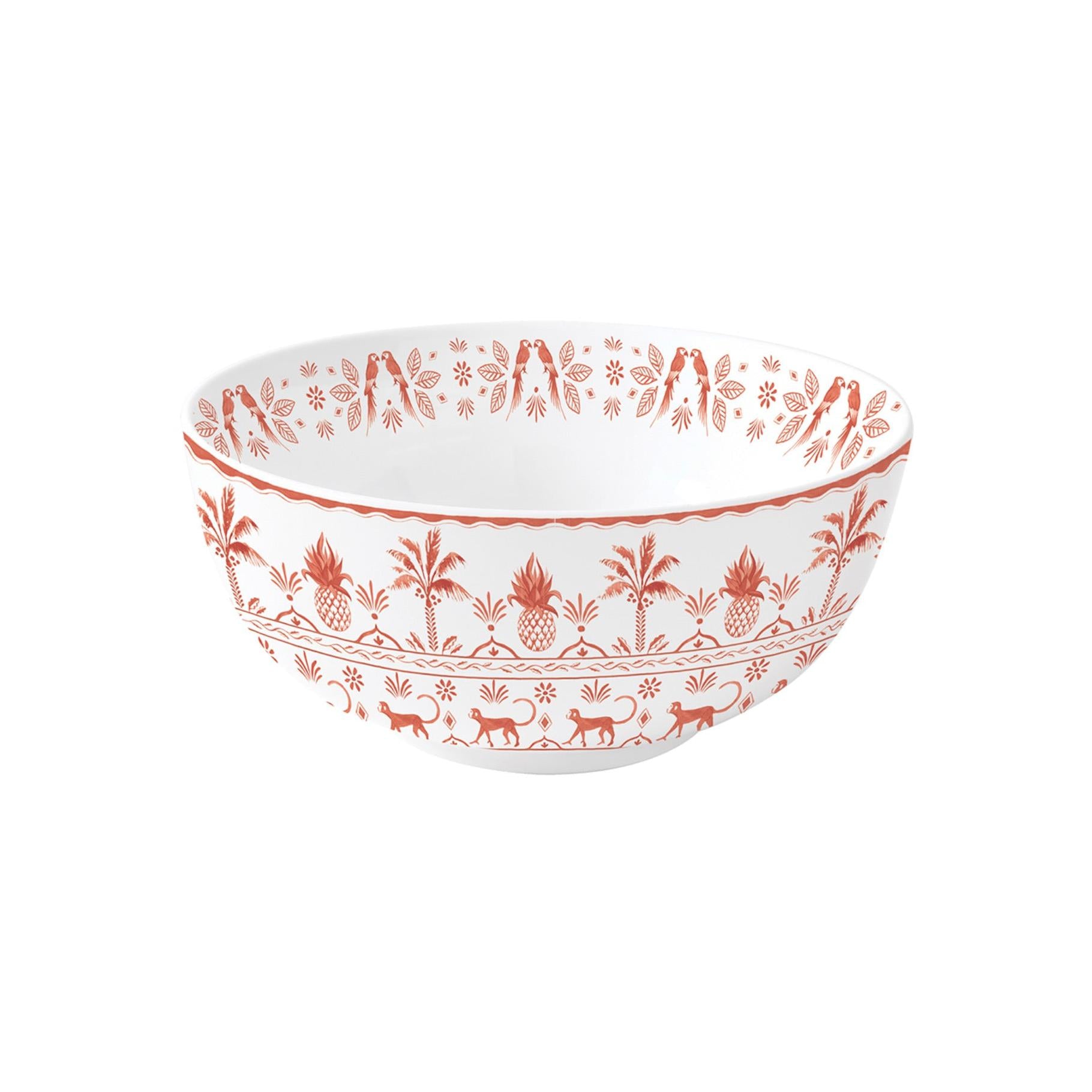 Exotic Vibes - Saladier - Porcelaine - Multicolore