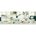 Exotique - Set De 2 Mugs - Porcelaine - Multicolore