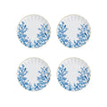 Paradise Garden - Set De 4 Assiettes Plates - Porcelaine - Multicolore