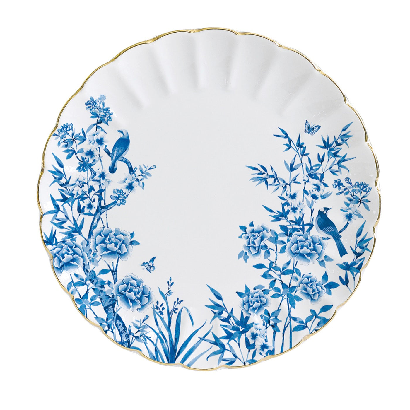 Paradise Garden - Set De 4 Assiettes Plates - Porcelaine - Multicolore