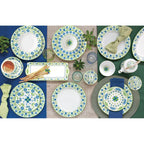 Flowers Garden - Plateau Ovale - Porcelaine - Multicolore