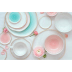 Artesanal - Set De 6 Bols - Porcelaine - Rose
