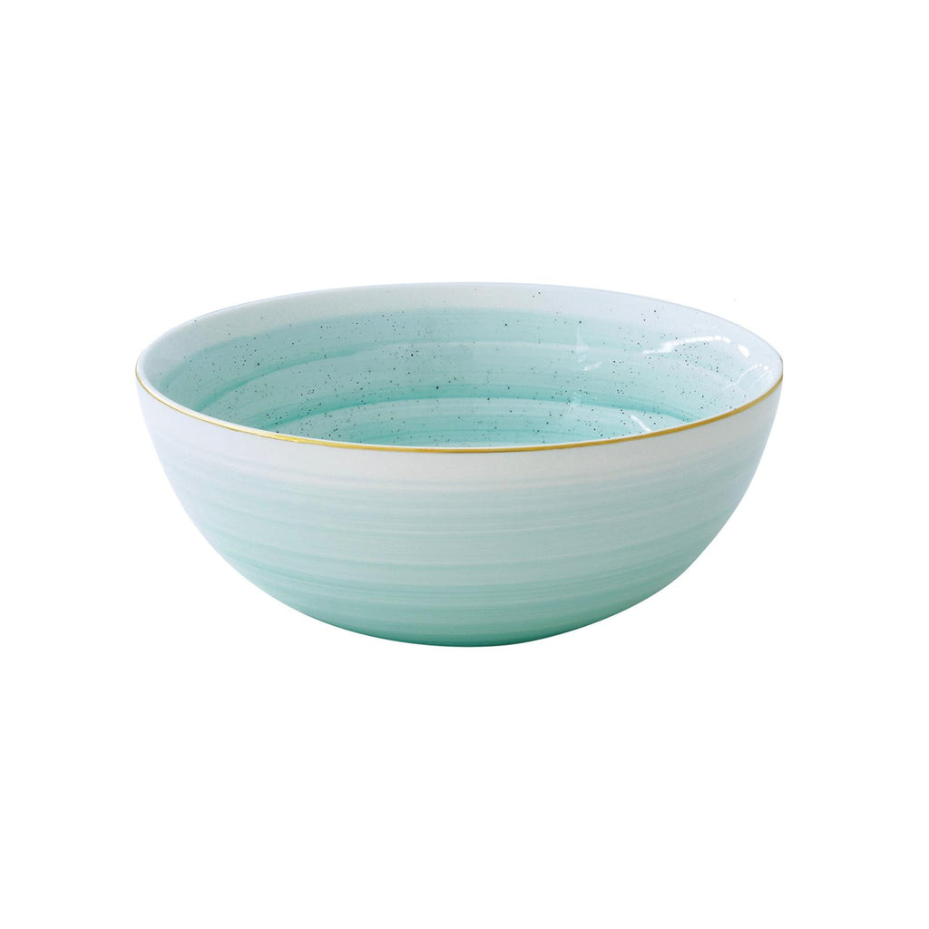 Artesanal - Set De 2 Saladiers - Porcelaine - Vert