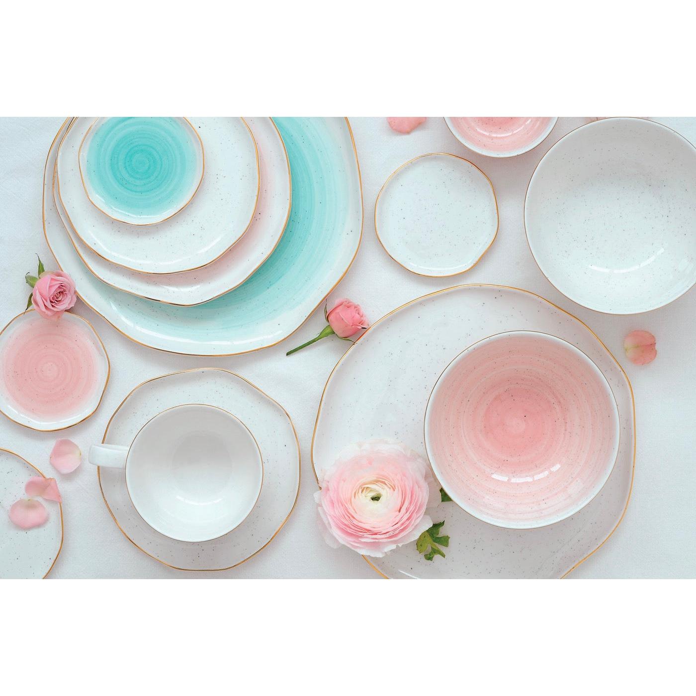 Artesanal - Set De 2 Saladiers - Porcelaine - Vert