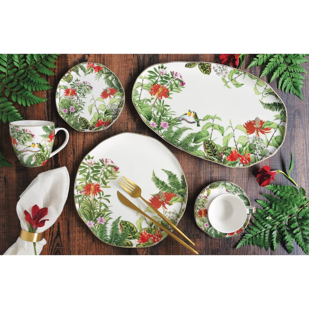 Exotica - Set De 6 Tazas - Porcelana - Multicolor