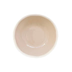 Abitare - Set De 6 Assiettes Creuses En Relief - Porcelaine - Beige