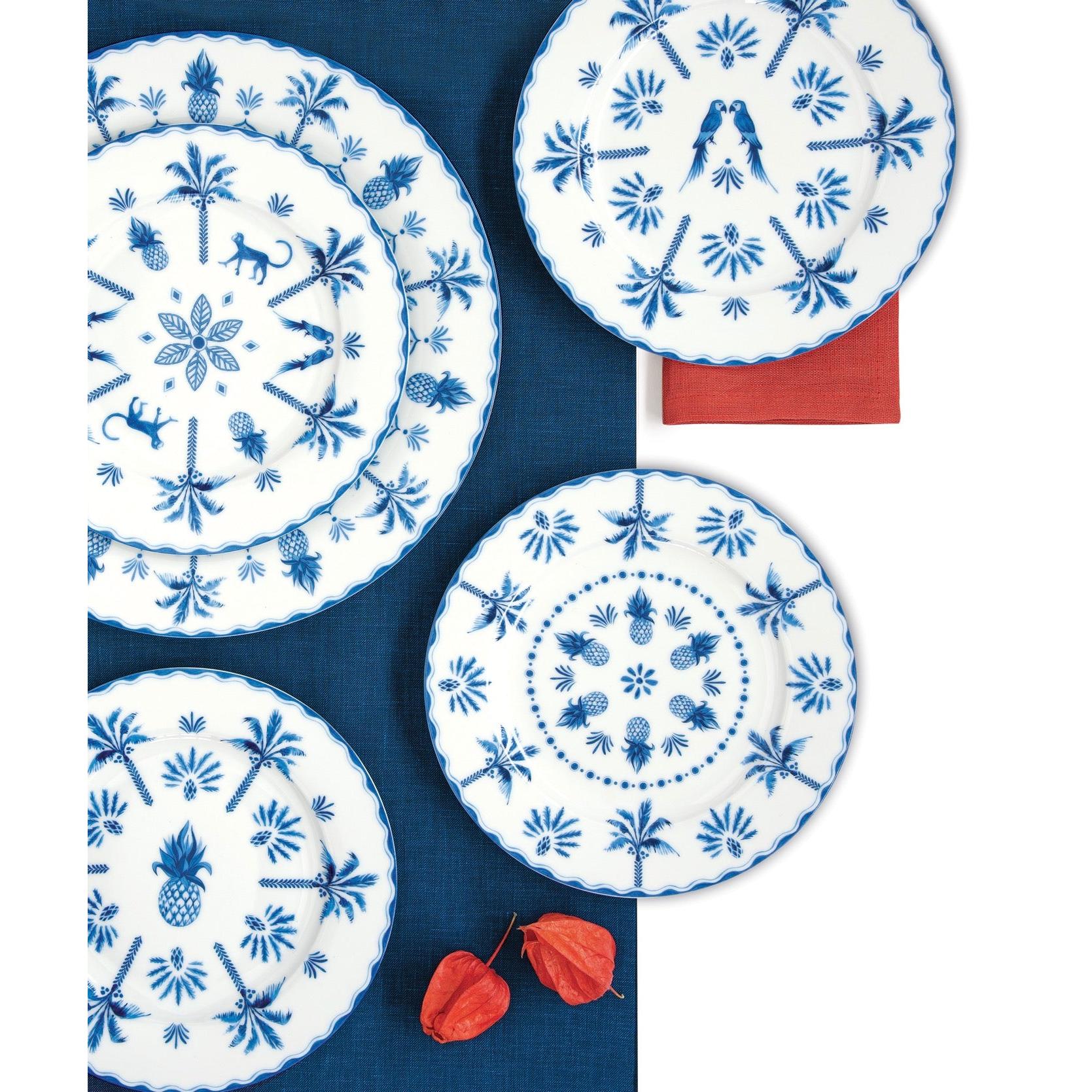 Exotic Vibes - Set De 4 Verres À Café - Porcelaine - Multicolore