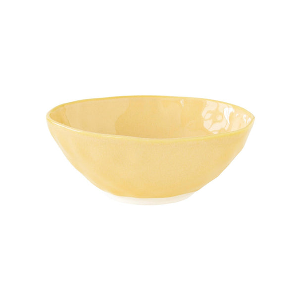 Interiors - Set De 2 Saladiers - Porcelaine - Jaune