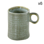 Essential - Set De 6 Mugs - Grès - Vert