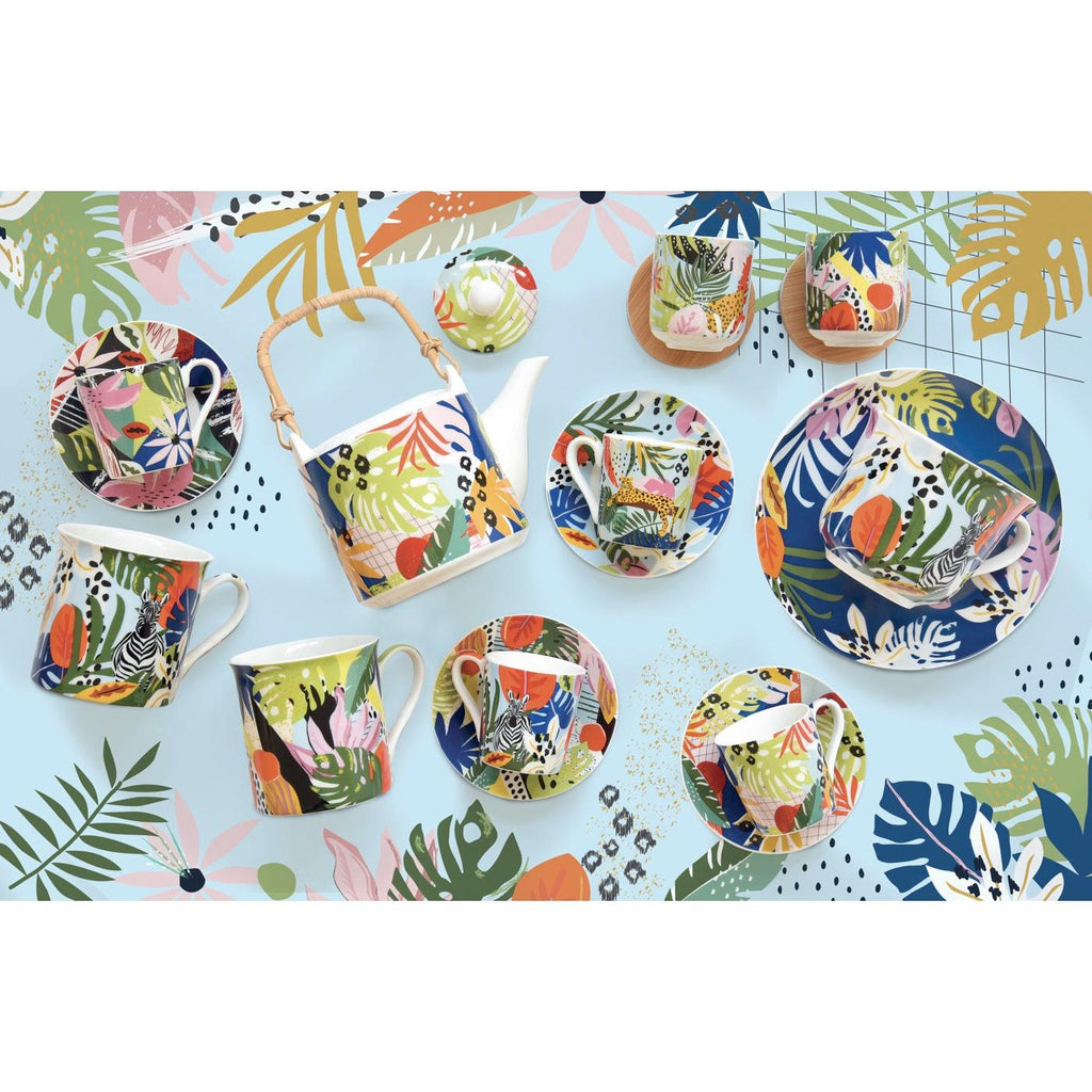 Tropical Vibes - Bouteille Isotherme - Acier Inoxydable - Multicolore