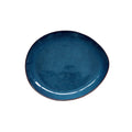 Genesis - Set De 4 Assiettes Plates - Grès - Bleu