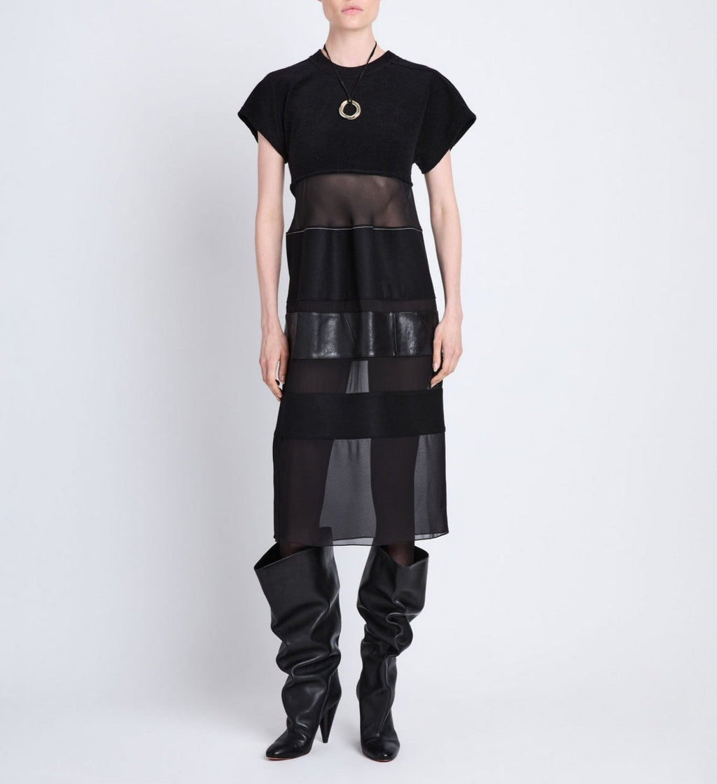 Proenza Schouler - Multi Media Dress - Black - Mujer