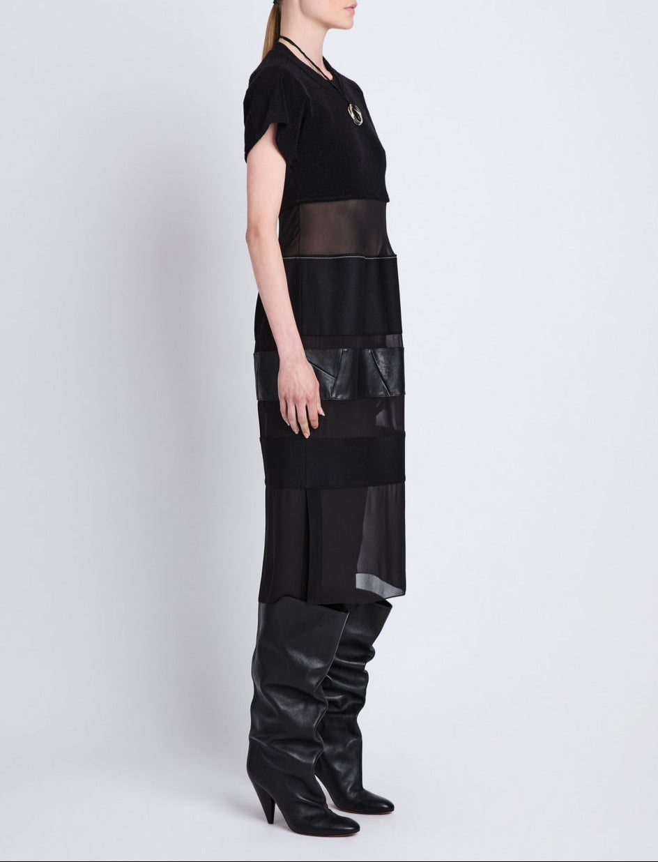 Proenza Schouler - Multi Media Dress - Black - Mujer