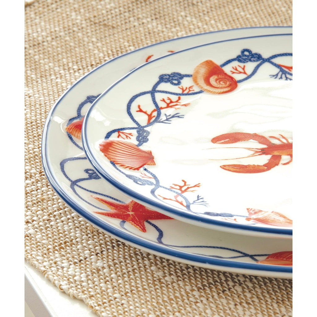 Cote De Mer - Nappe Rectangulaire - Coton - Multicolore