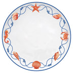 Cote De Mer - Set De 4 Assiettes Plates - Porcelaine - Multicolore