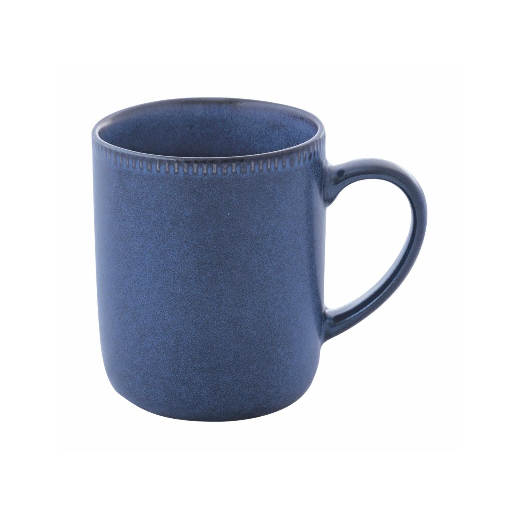 Blue Maison - Mug - Grès - Bleu