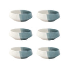 Double - Set De 6 Bols - Porcelaine - Vert
