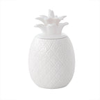 Madagascar - Bocal Ananas - Porcelaine - Blanc