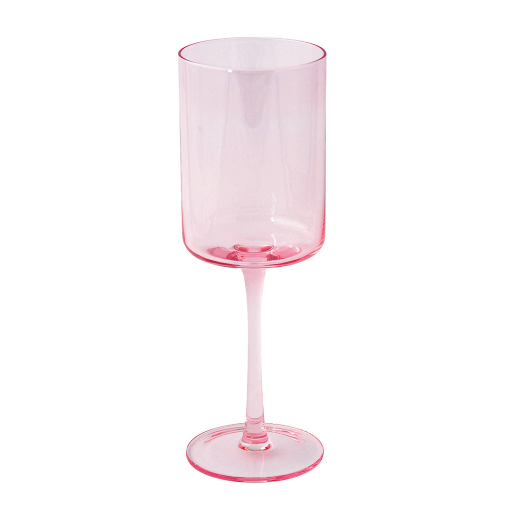 Rainbow - Set of 2 Wine Glasses - Glass - Pink