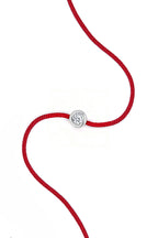 Rope Bracelet “Mon Délicat” Red D0.05/1