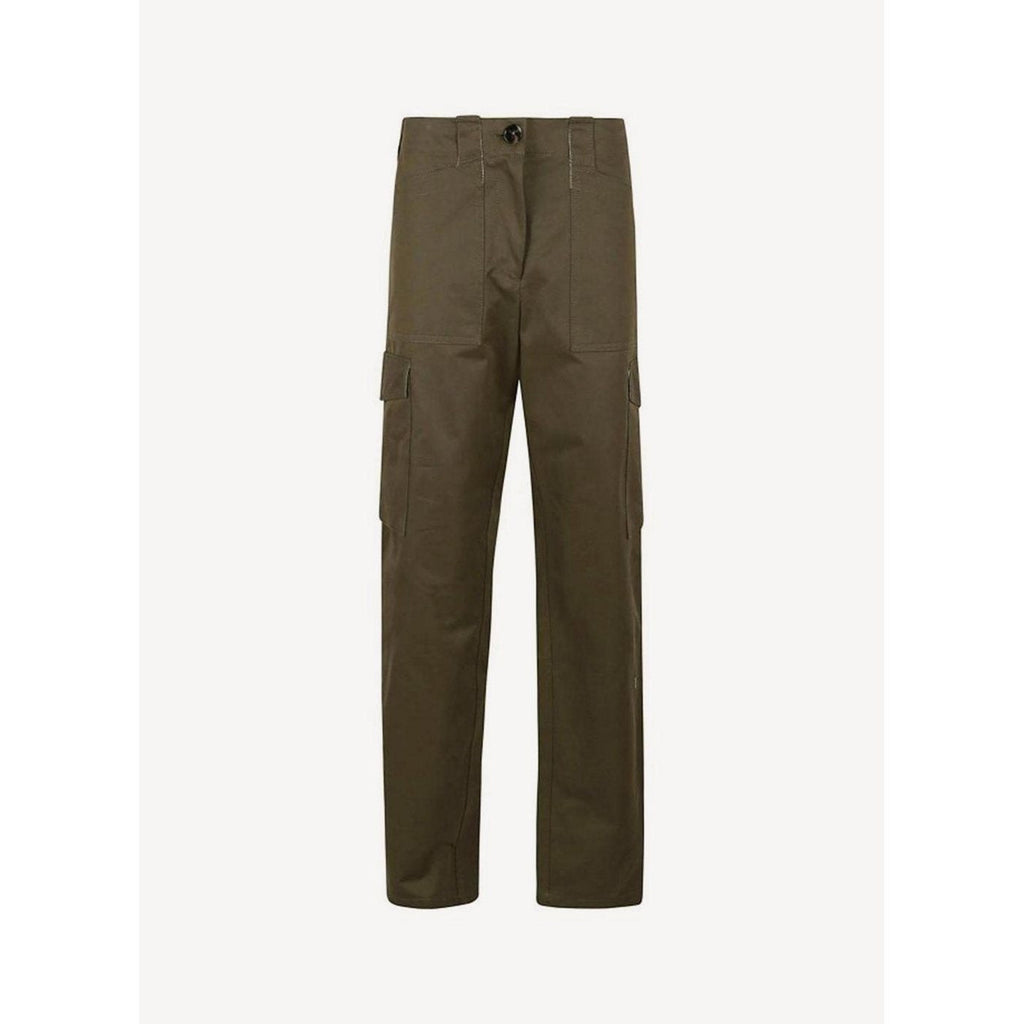 Pantalones tejidos - Caqui