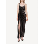 Vestido de punto - Negro