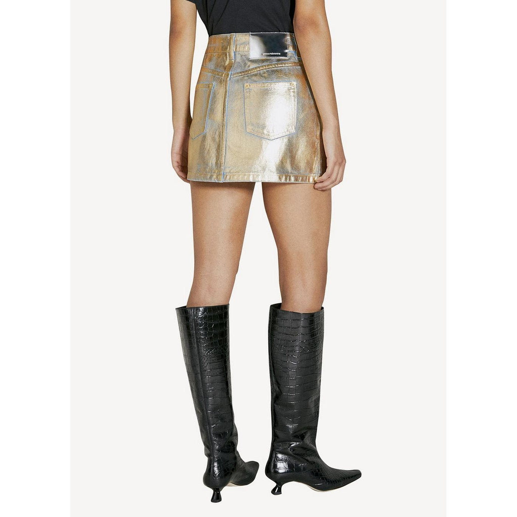 Woven Skirt - Dark Gold - Women