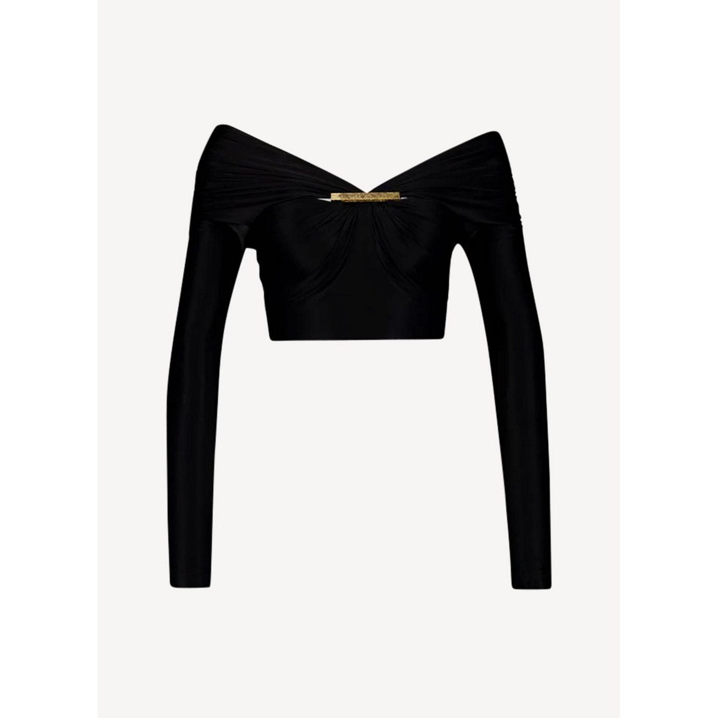Knitted Top - Black - Women